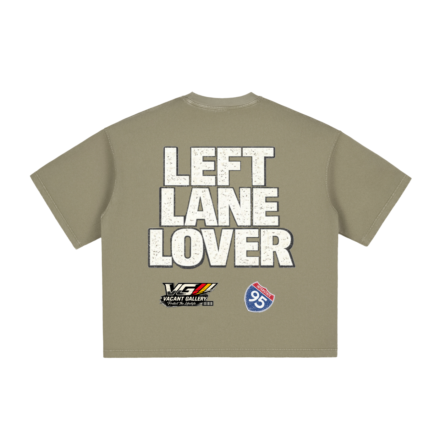 VG "Left Lane Lover" Boxy T-Shirt