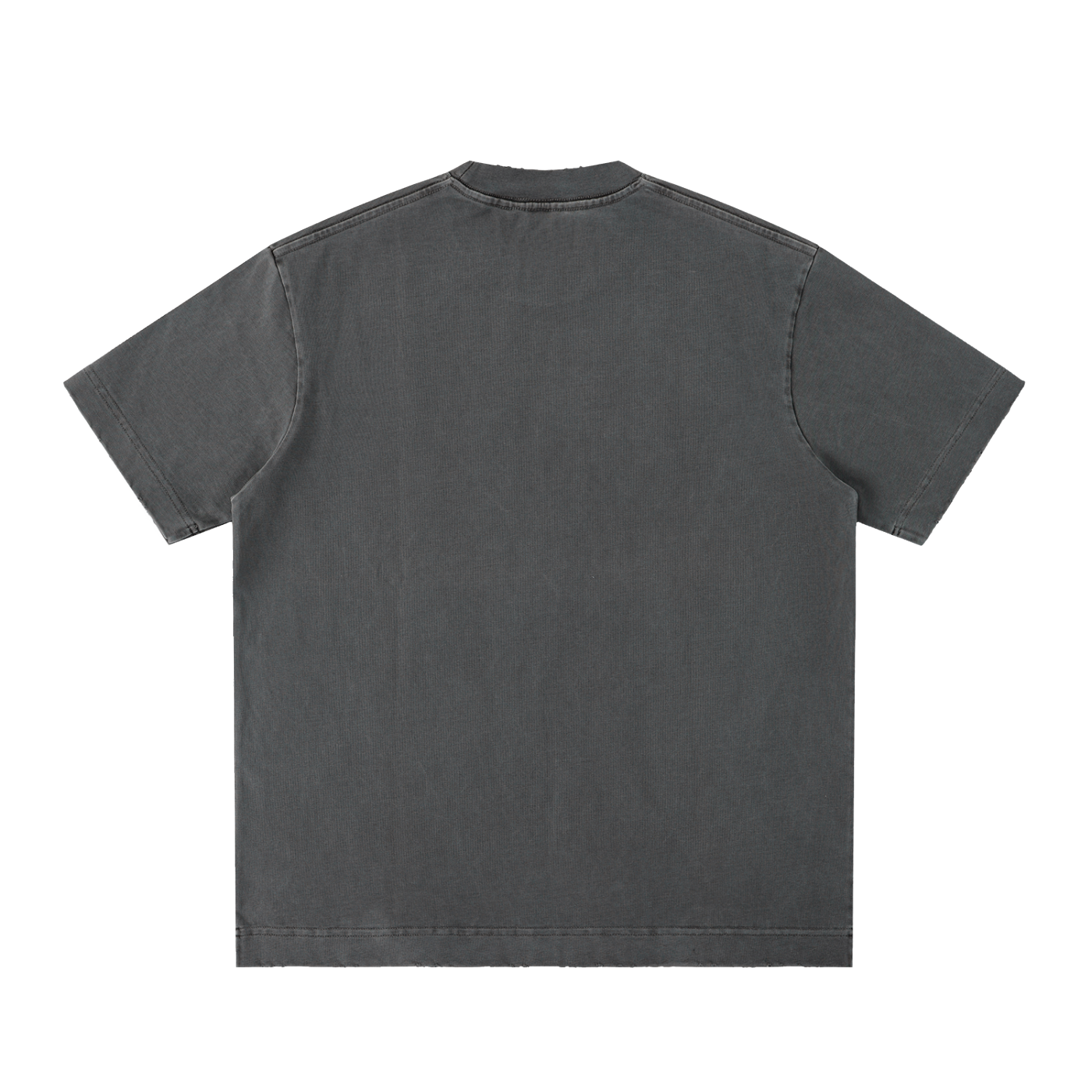 2 Heavyweight Vintage Washed Frayed T-Shirt