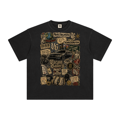 Enzyme Washed T-Shirt