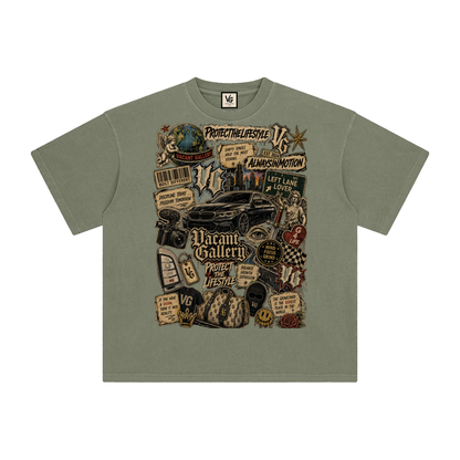 Enzyme Washed T-Shirt