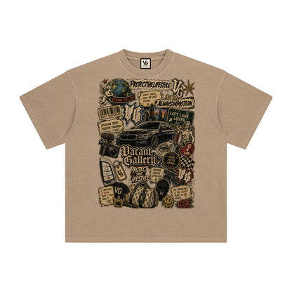 Enzyme Washed T-Shirt