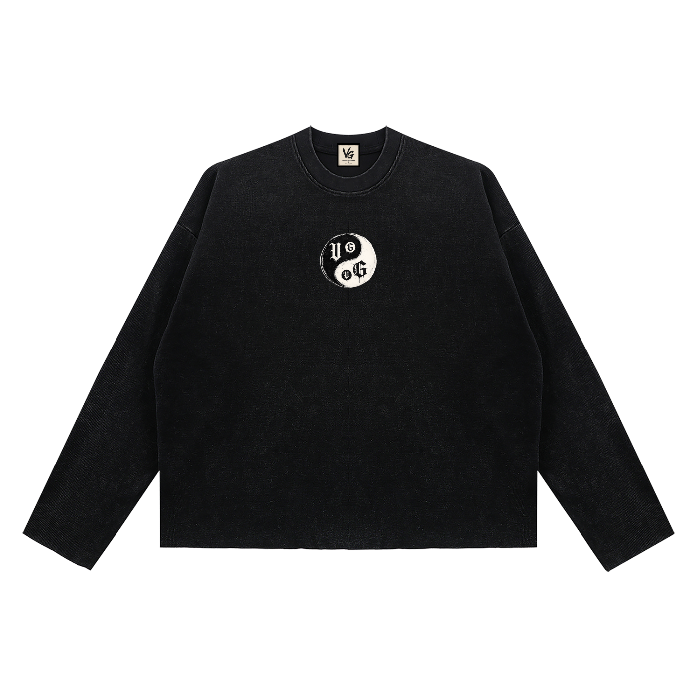 Waffle Raw Edge T-Shirt