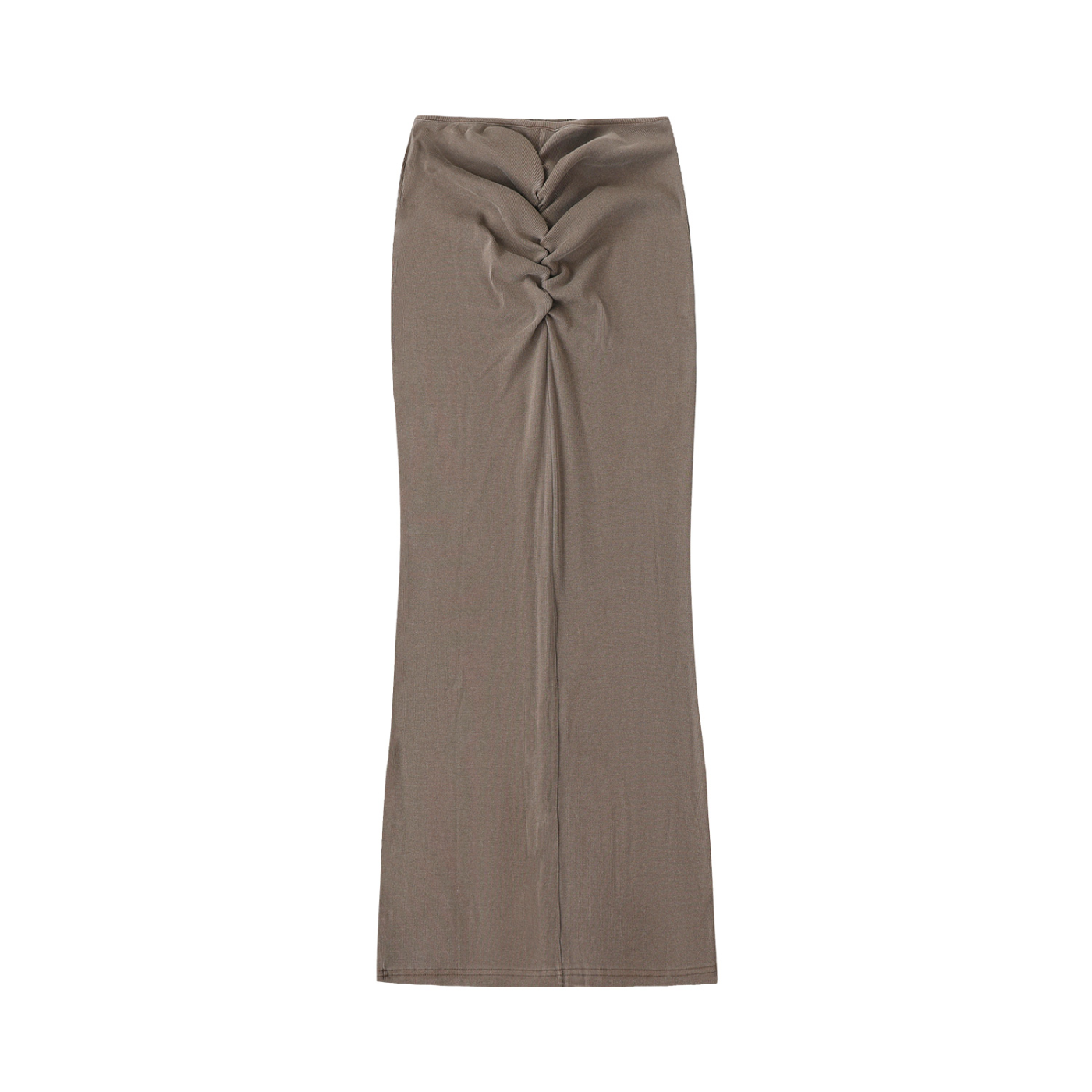 Baddie Drawstring Maxi Skirt