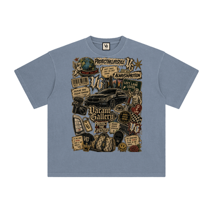 Enzyme Washed T-Shirt