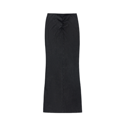 Baddie Drawstring Maxi Skirt