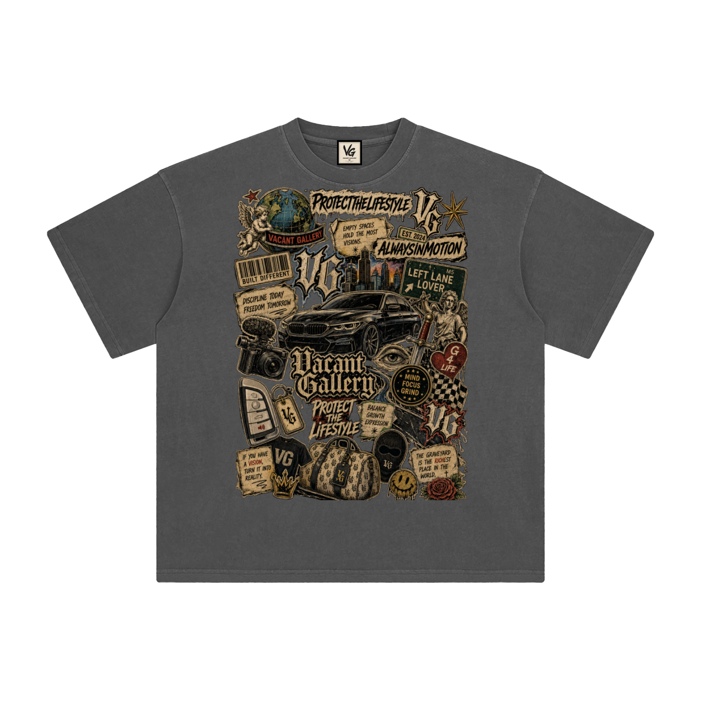Enzyme Washed T-Shirt