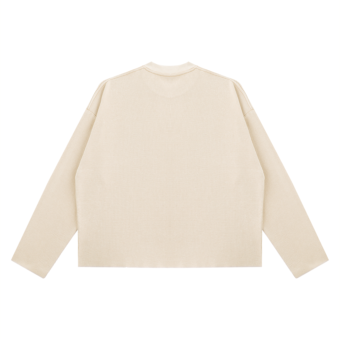 Waffle Raw Edge T-Shirt