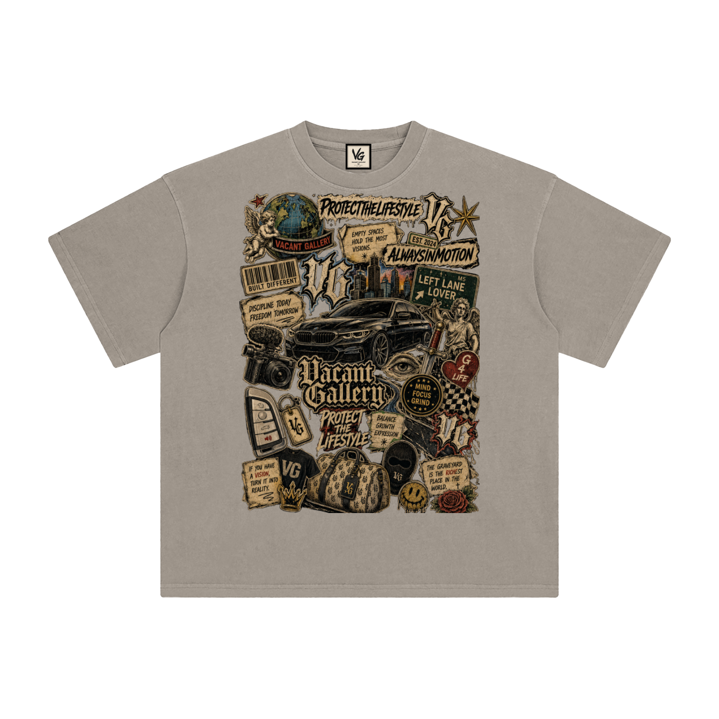 Enzyme Washed T-Shirt