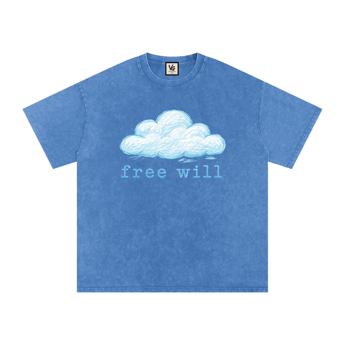 "free will" Snow Washed T-Shirt