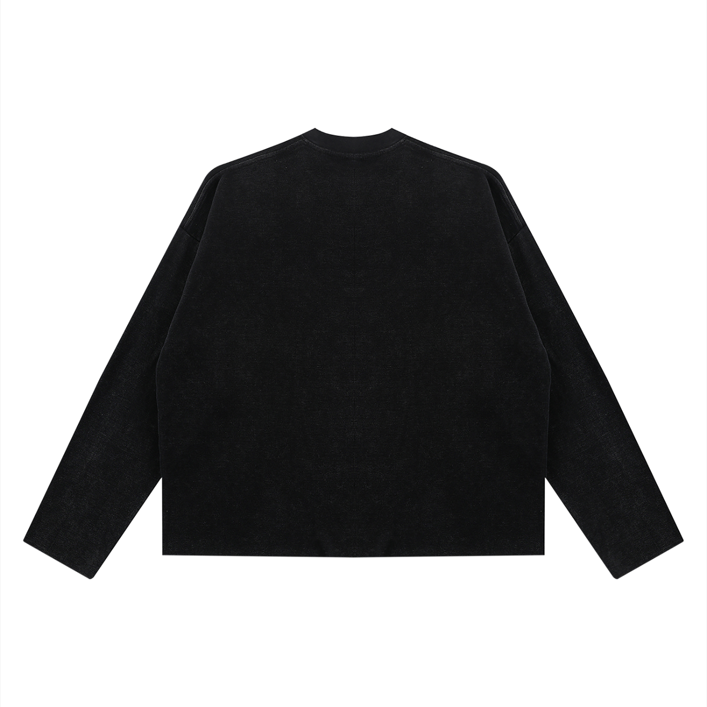 Waffle Raw Edge T-Shirt