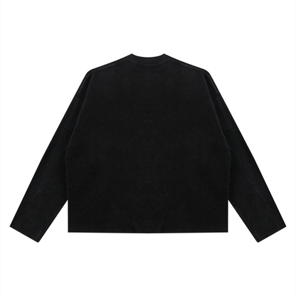 Waffle Raw Edge T-Shirt
